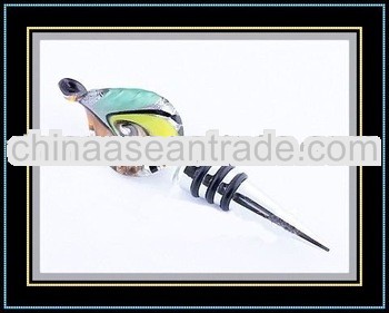 fashion murano glass wine stopper