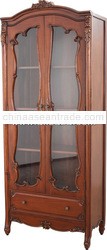 Mahogany Jepara Furniture, Victoria Bookcase
