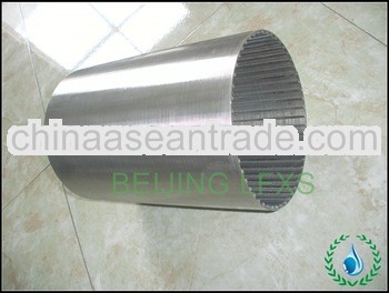 galvanized Johnson v wire water well screen for drilling water