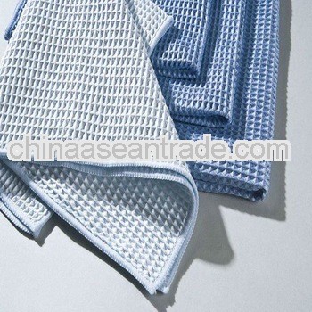 high quality waffle weave microfiber towels
