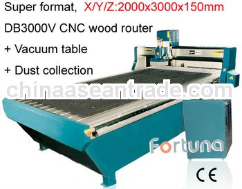 hot sale 2X3m CNC wood router, cnc wood carving machine