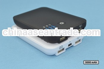 hot sell usb external charger 5600mah with led indicator