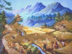 Harvest painting