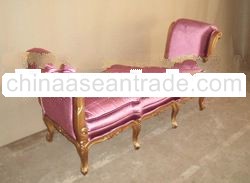 Victorian Stool Antique Reproduction Bench French Style Chair European Style Bench Classic Home Furn