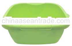 Square Plastic Basin - 1311 Green
