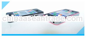 iPhone shaped portable speaker with FM scan radio/portable mini speaker with fm radio