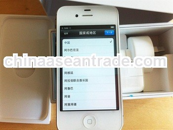 i 4S phone original unlocked mobile phone with ios 6.1