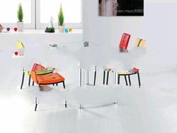 Glasstop Dining Set