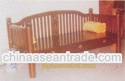 wooden sofa