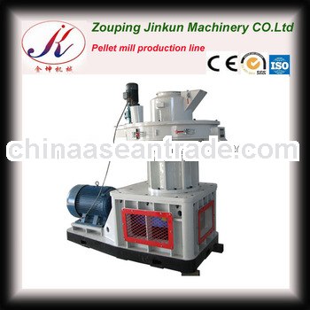 industrial wood working machine to wood pellet