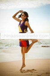 New design fashion beach dress, Bali Wonderful Pretty Multicolor Sleveless Dress