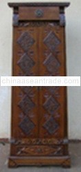 Furnisa Pyramid Antique French Style Wood Cabinet