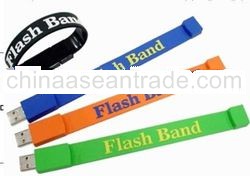 Wristband USB Stick ,Bracelet USB Thumb Drive