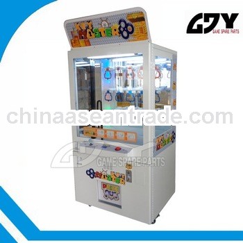 kids coin operated key master skill game machine
