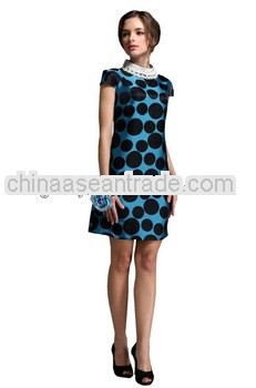 ladies designer office dresses with dot