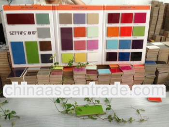 lemon colour high glossy uv acrylic board with PVC film