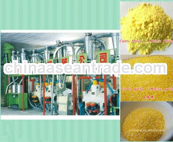 maize grits flour complete production line