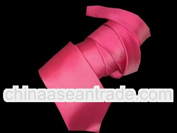 mens fashion 100% silk zipper ties