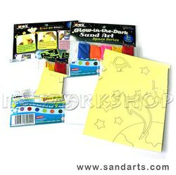 Sand Art - Glow-in-the-dark - Space Series