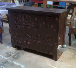 Alphabet Chest of Drawers - Indonesia Furniture Bedroom Collections.