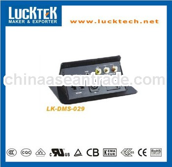 multimedia universal tabletop hidden socket with XRL
