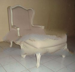 Wing Chair Classic French Style Living Room Sofa Antique Reproduction Sofa Stool Vintage European Ho