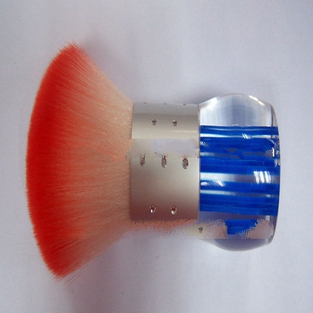new design brown kabuku makeup brush