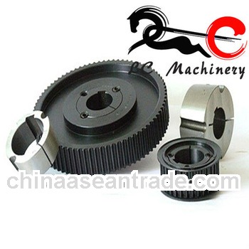 nylon plastic aluminum timing belt pulley