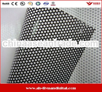one way vision window sticker,perforated vinyl film