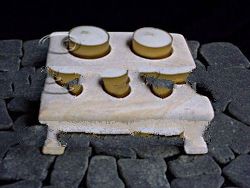 STONE CANDLE HOLDER