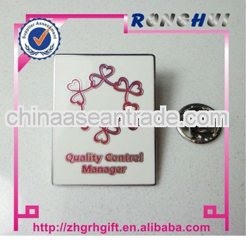 personalized/semi-cloisonne/metal pin badge making