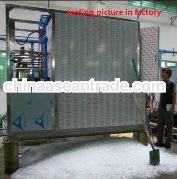 plate ice maker evaporator for fishery
