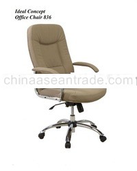 Half Leather Bond Chair