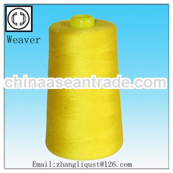 polyester spun yarn 30/1 for knitting