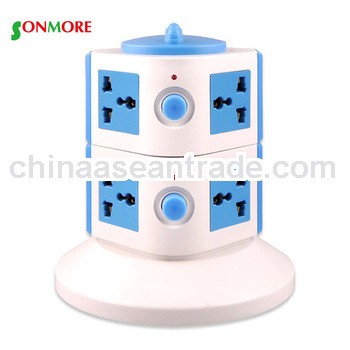 pop up kitchen socket with schuko plug and surge protector