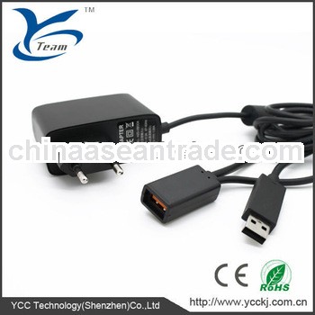 popular game accessories power supply ac adapter for xbox360 kinect adapter EU version