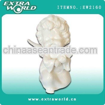 porcelain baby angel statue