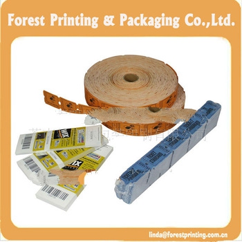 printing anti-fake raffle tickets printing service hologram ticket