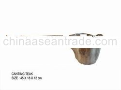 Teak Root Bowl