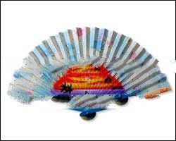Airbrush wooden Fan
