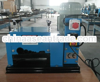 qj-009 round knife with 9hole power driven wire stripper machine with patent