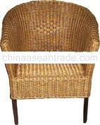 rattan arm chair