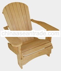 Teak Natural Adirondack Folding Chair