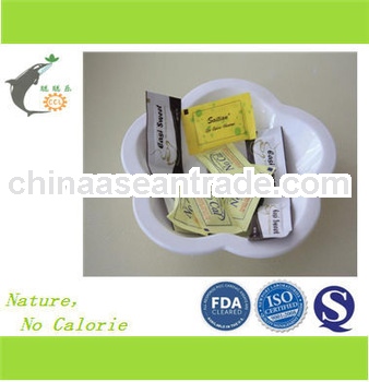 sachet packed stevia powder price favorable with free calory as flavoring additives to coffee, tea,