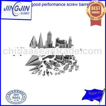 screw barrel nozzle, screw head rings, non-return valve, flange, glue head, rubber meson