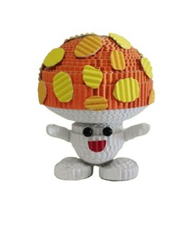 Crazy Creations (hand-made paper mushroom0