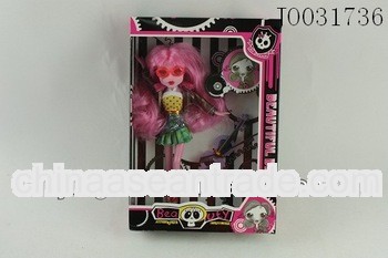 shantou chenghai cheap silicone child doll baby doll clothes monster hight doll