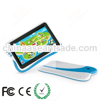 shock proof kids 7" tablet case pc for kids, with various applications and APKS