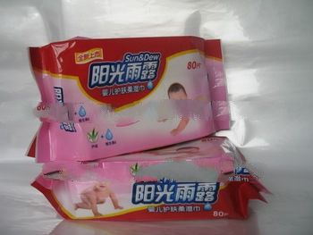 single piece baby skin care Wet Wipes