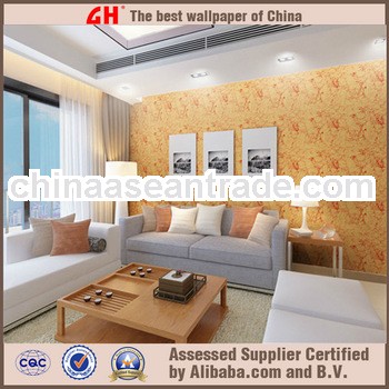 special design for entertainment place metallic foil wallpaper